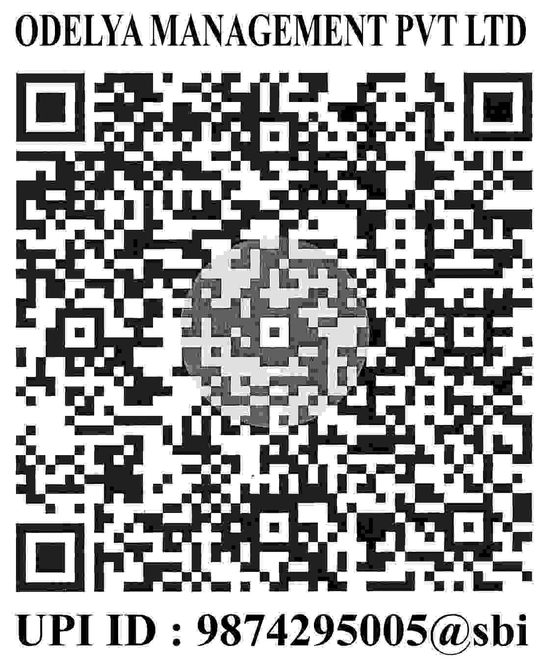 UPI QR Code for Odelya Management Payment